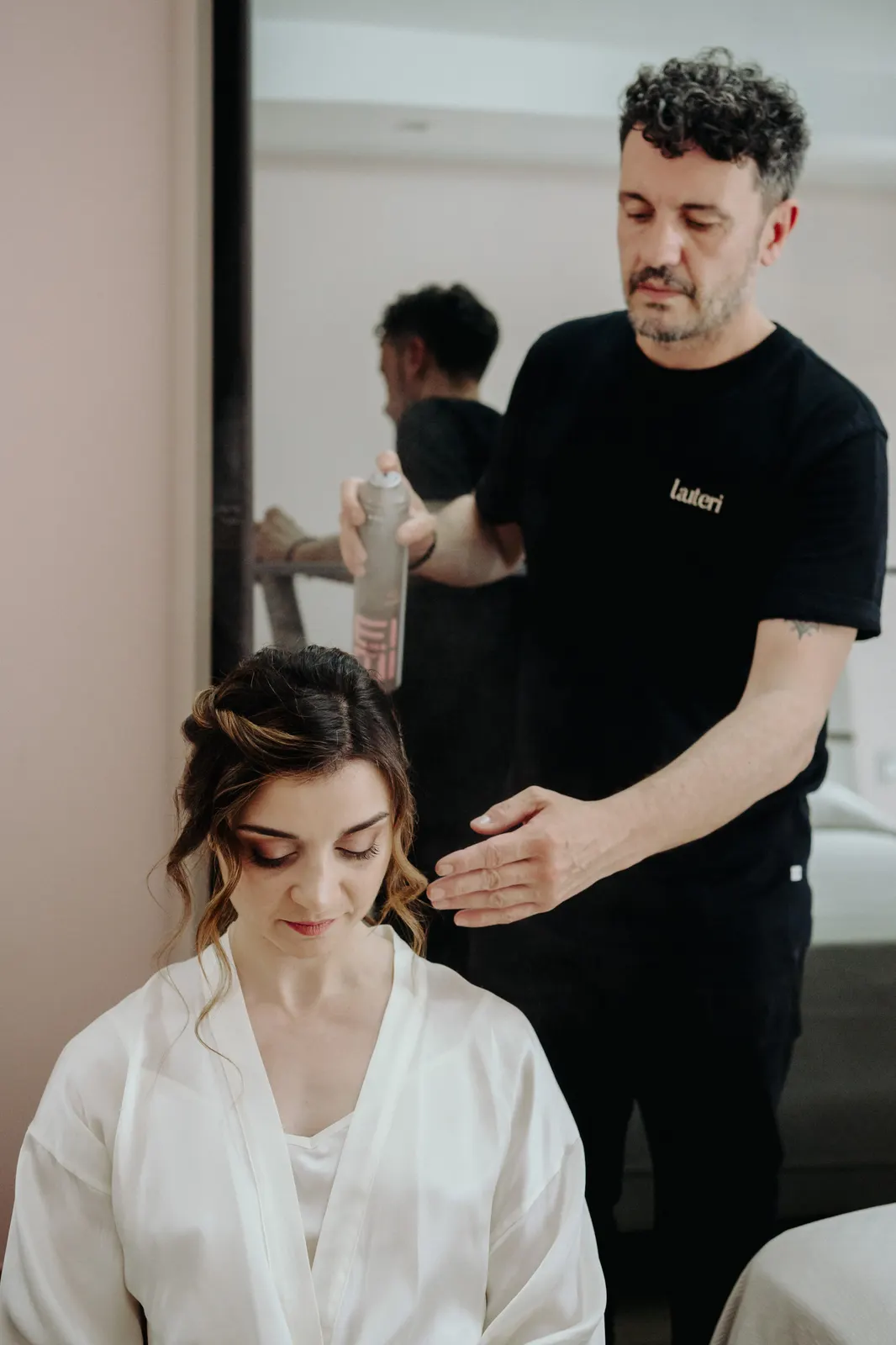 Martina daniele groom preparation getting ready