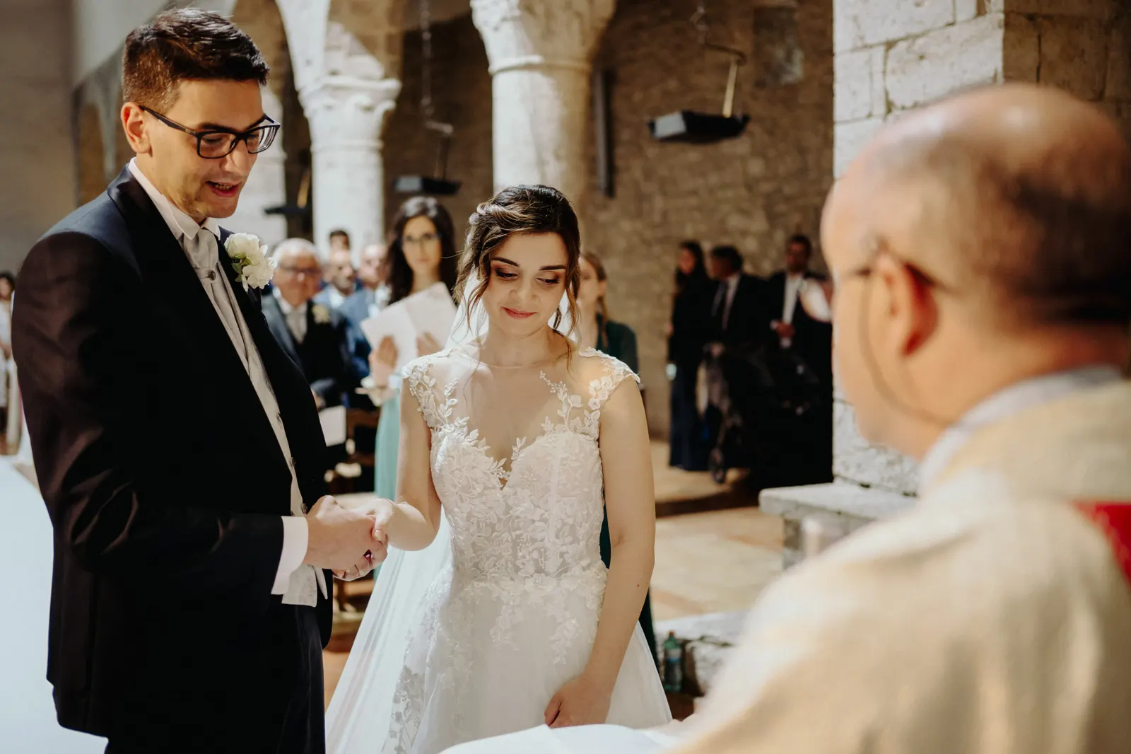 Martina daniele church wedding vows san gemini