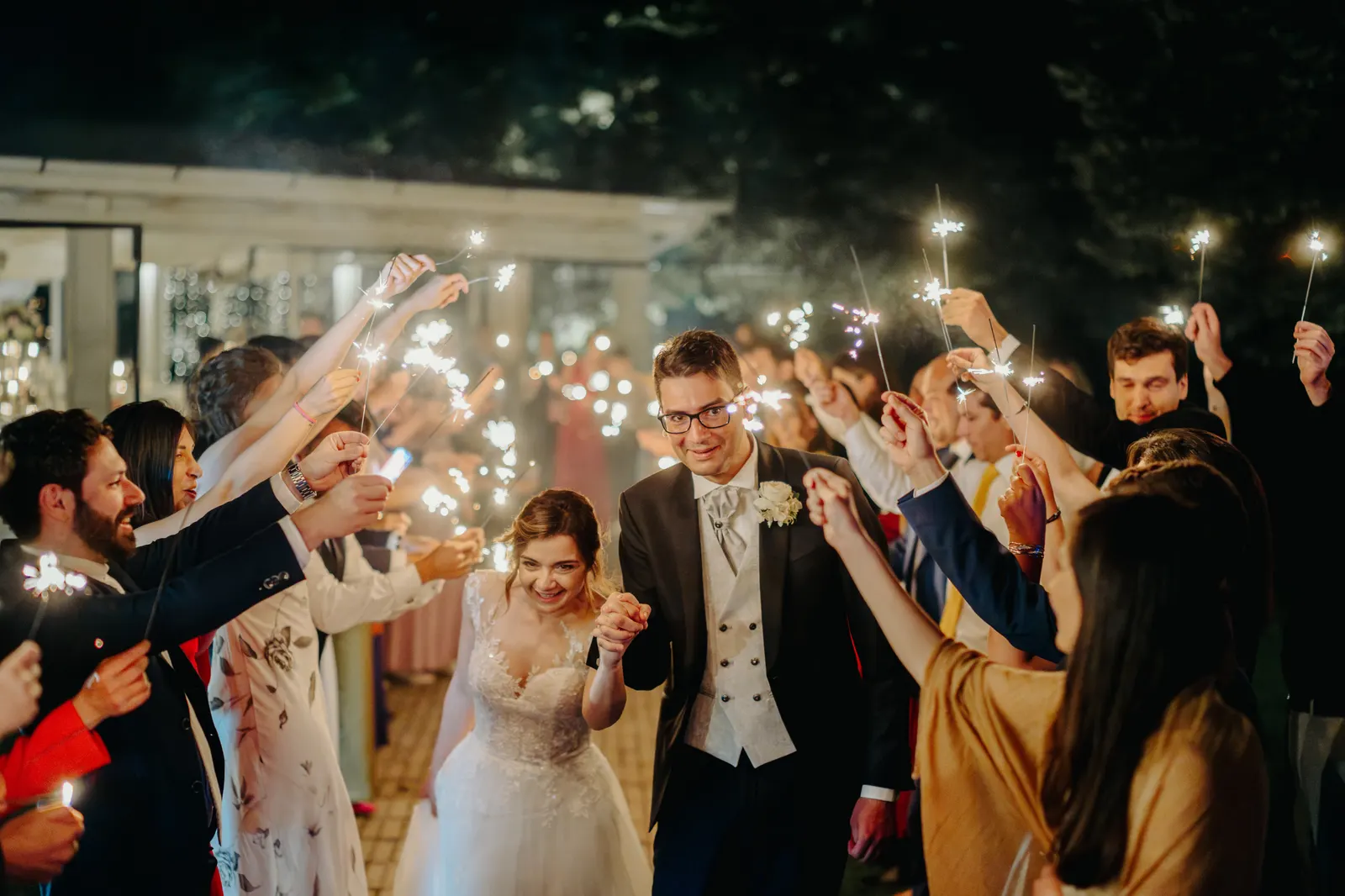 Martina daniele wedding reception pavillon castello montignano