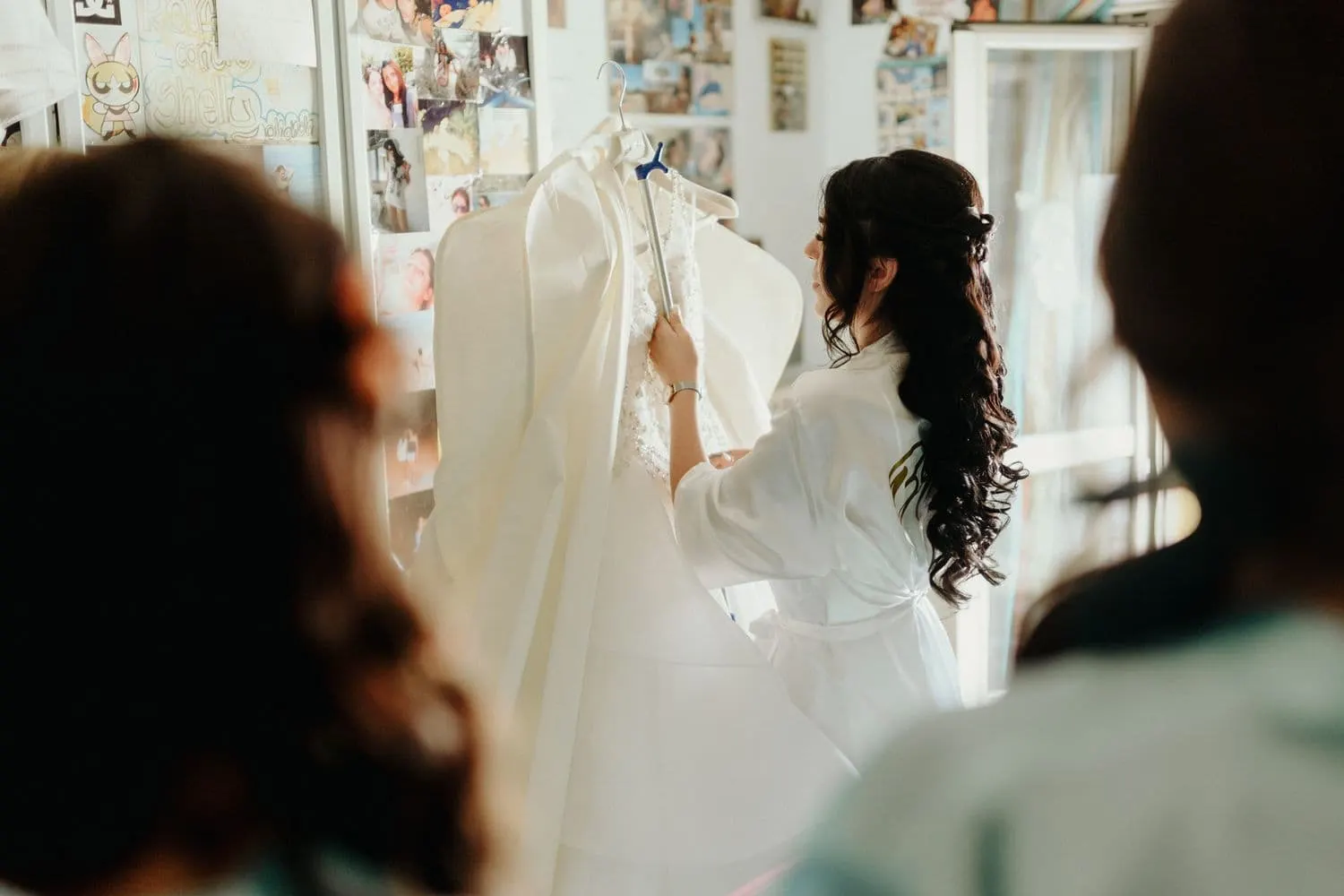 San pietro sopra le acque bride getting ready