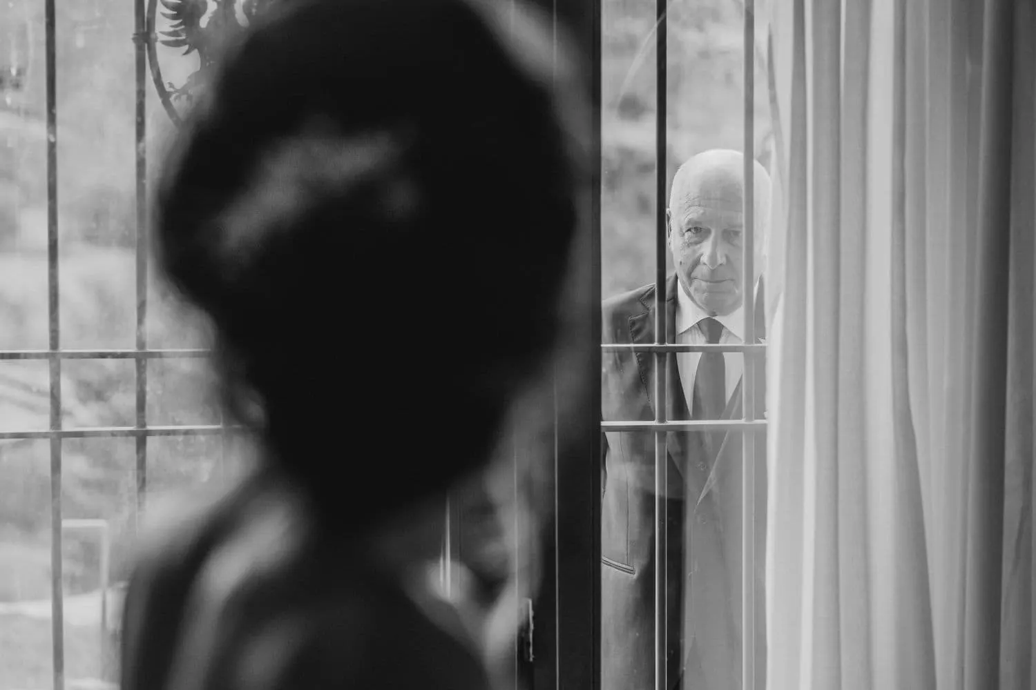 Borgo san faustino villa laura bride window portrait