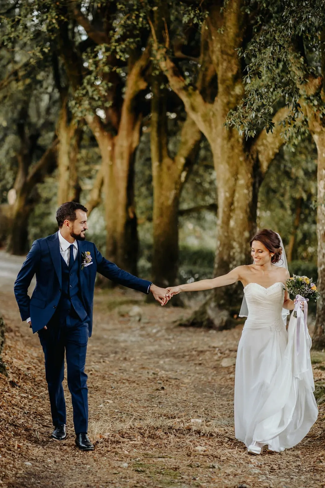 Borgo san faustino villa laura wedding ceremony natural setting