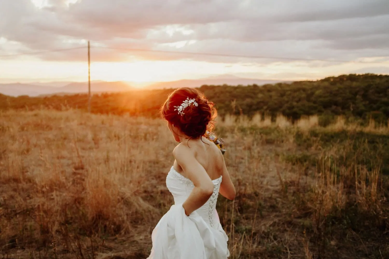Borgo san faustino villa laura couple sunset countryside