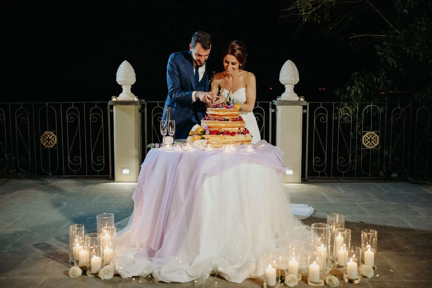 Borgo san faustino villa laura wedding evening celebration